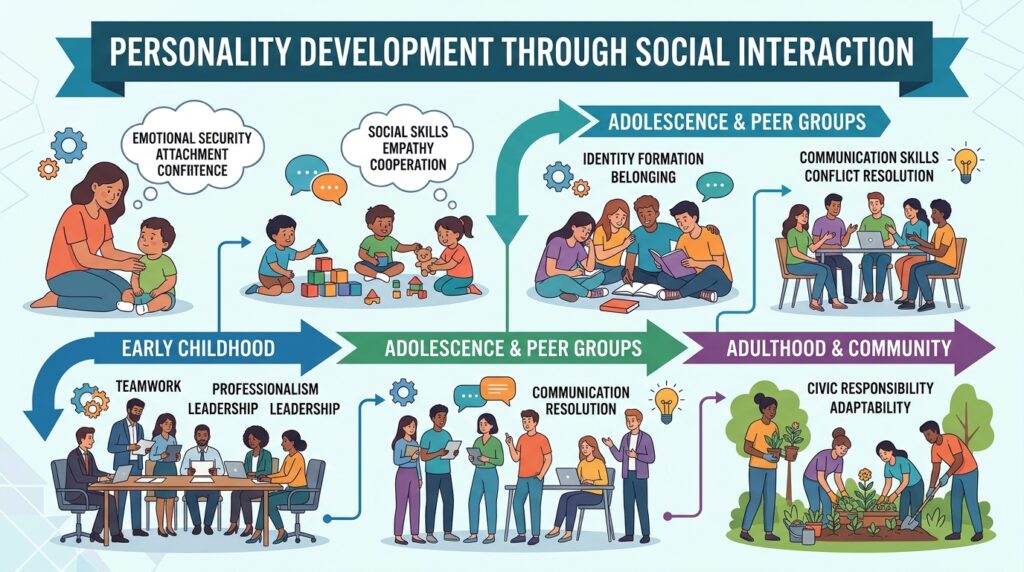Personality Development Through Social Interaction