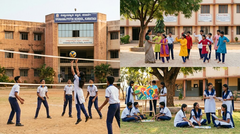 Student Life in Karatagi with Fun and Extracurricular Activities